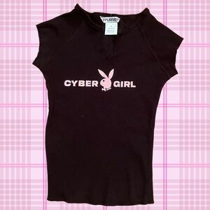 Y2K Playboy top